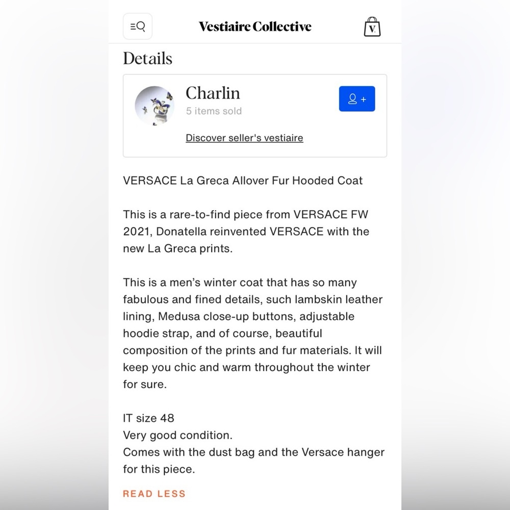 VERSACE jacket 💚🖤 - Picture 9 of 10